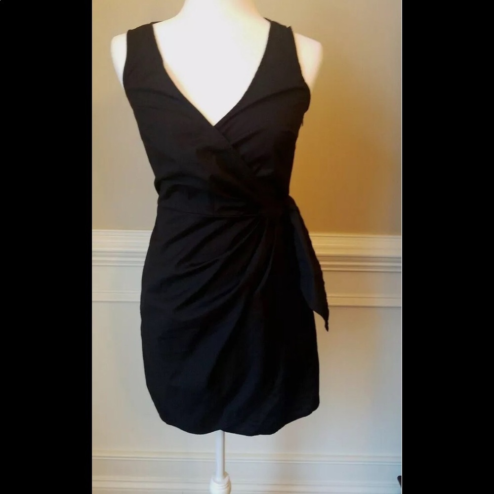 Ann Taylor LOFT Cotton Wrap Dress